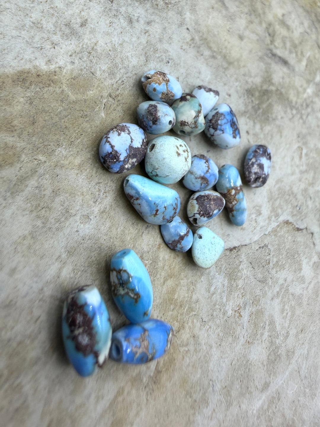 FRIDAY BARGAIN BUY LOT of RARE Golden Hills Beads 3 Rice