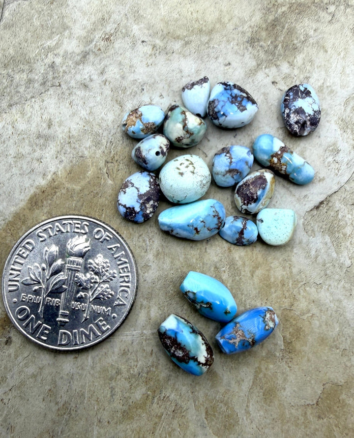 FRIDAY BARGAIN BUY LOT of RARE Golden Hills Beads 3 Rice