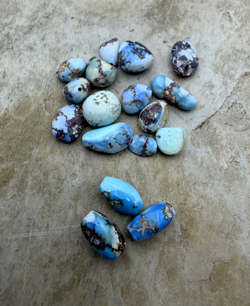 FRIDAY BARGAIN BUY LOT of RARE Golden Hills Beads 3 Rice