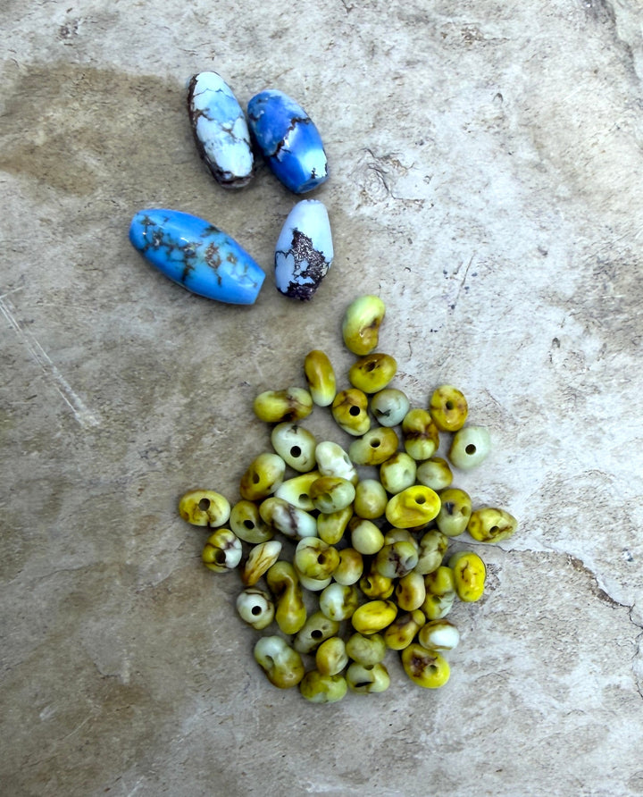 FRIDAY BARGAIN BUY LOT of RARE Golden Hills Turqoise