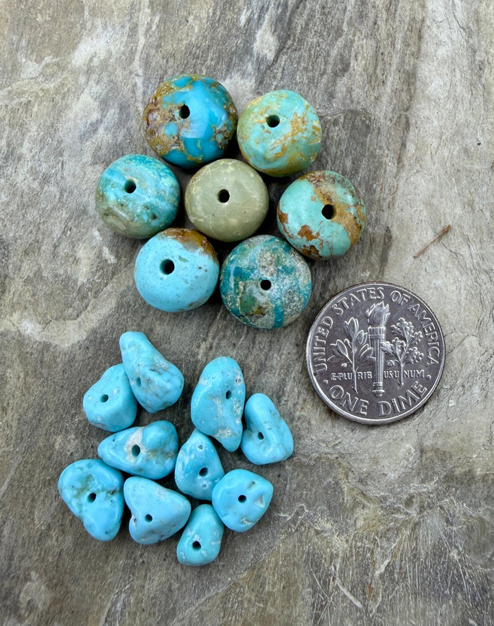 FRIDAY BARGAIN BUY LOT of White Creek and Kingman Turquoise