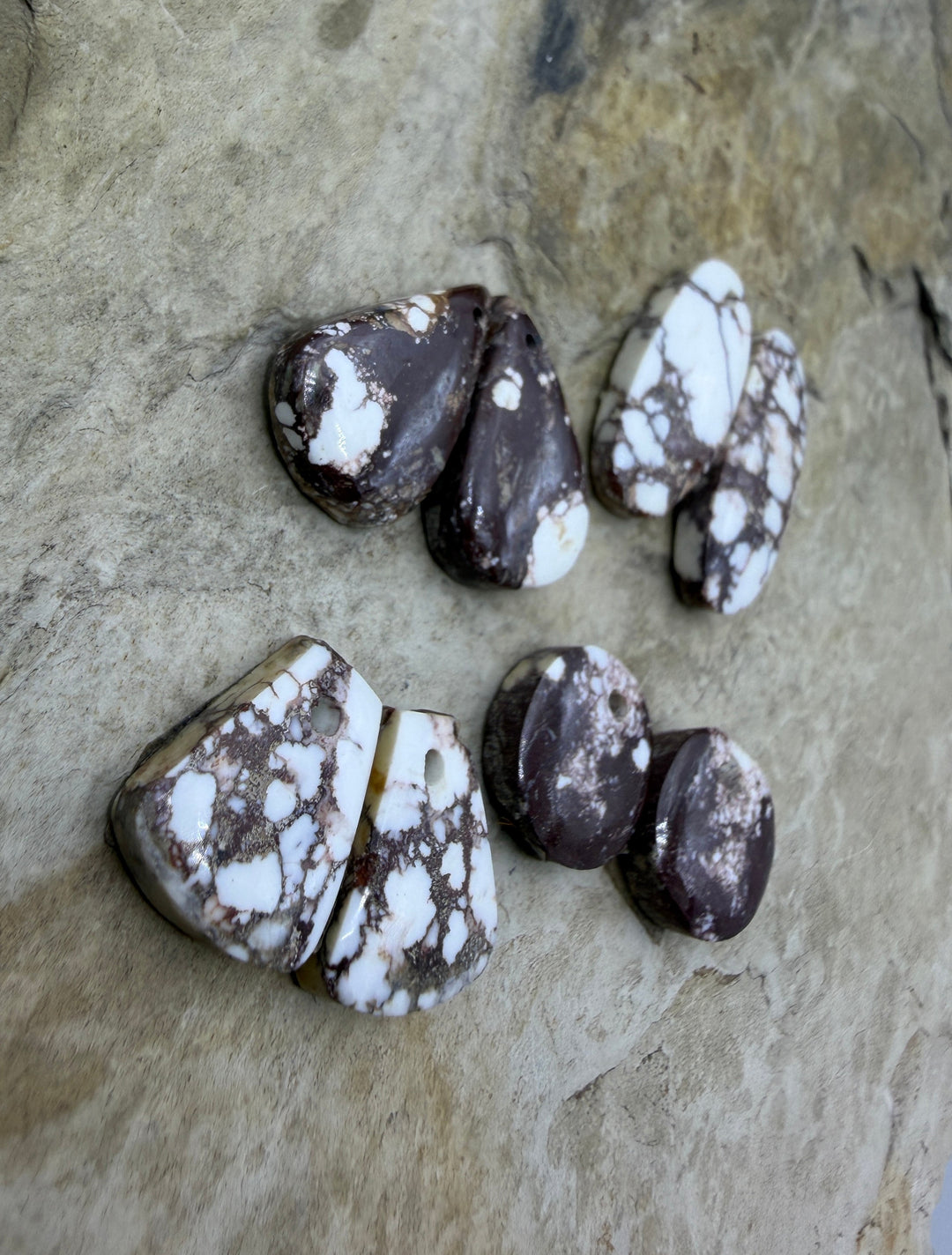 FRIDAY BARGAIN BUY RARE Arizona Wild Horse LOT of 4 Slab