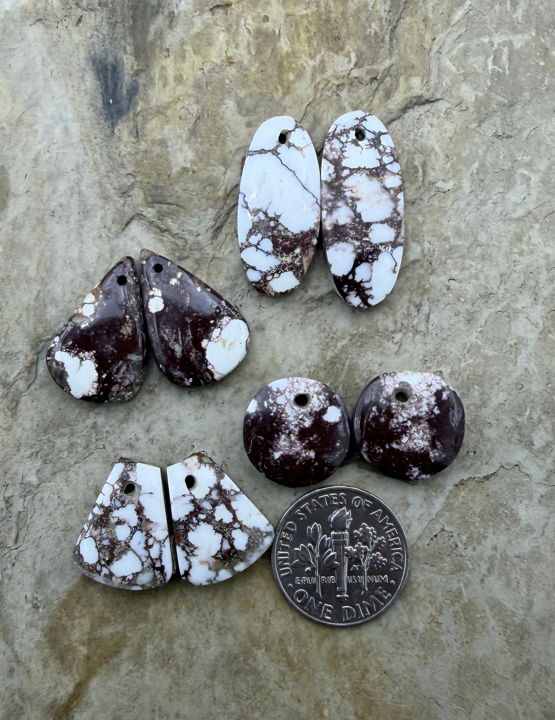 FRIDAY BARGAIN BUY RARE Arizona Wild Horse LOT of 4 Slab