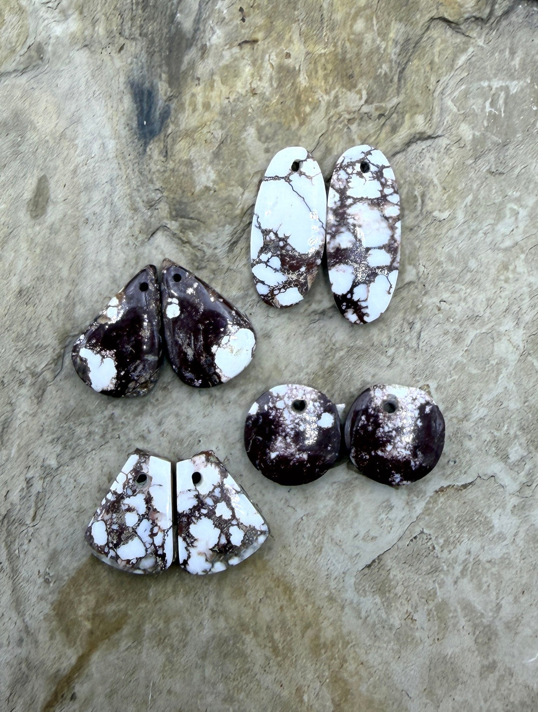 FRIDAY BARGAIN BUY RARE Arizona Wild Horse LOT of 4 Slab