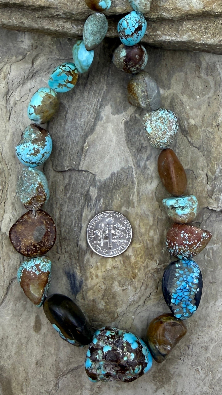FRIDAY BARGAIN BUY RARE Number 8 Turquoise Graduated