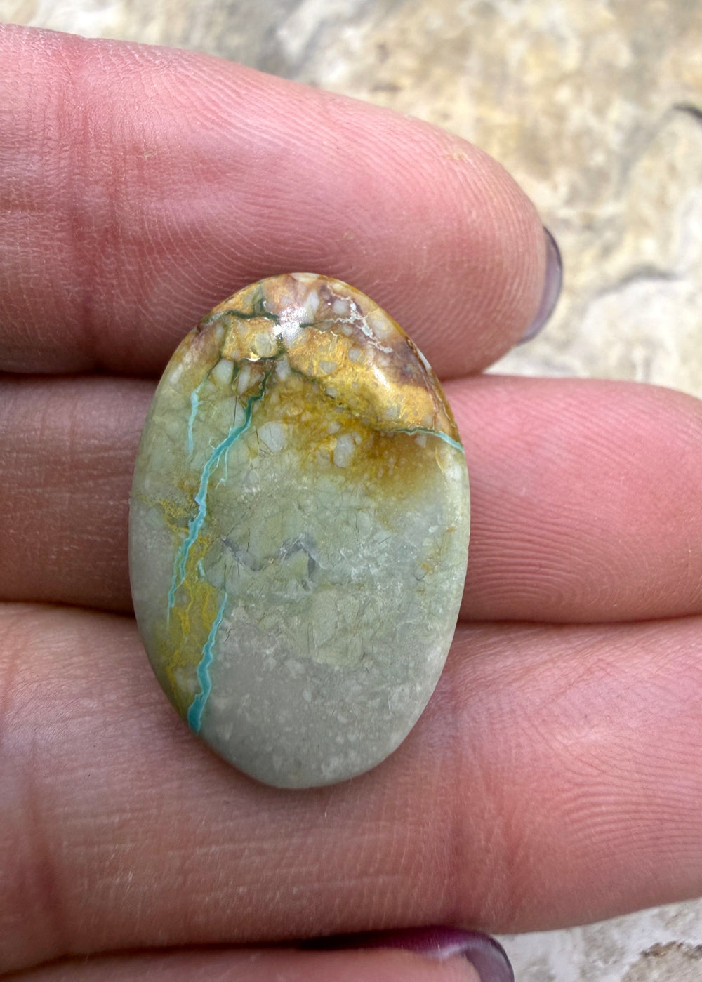 FRIDAY BARGAIN BUY Royston Ribbon Turquoise Bead 16x23