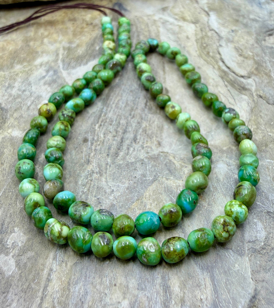FRIDAY BARGAIN BUY Sonora Gold Turquoise (Mexico) 4mm
