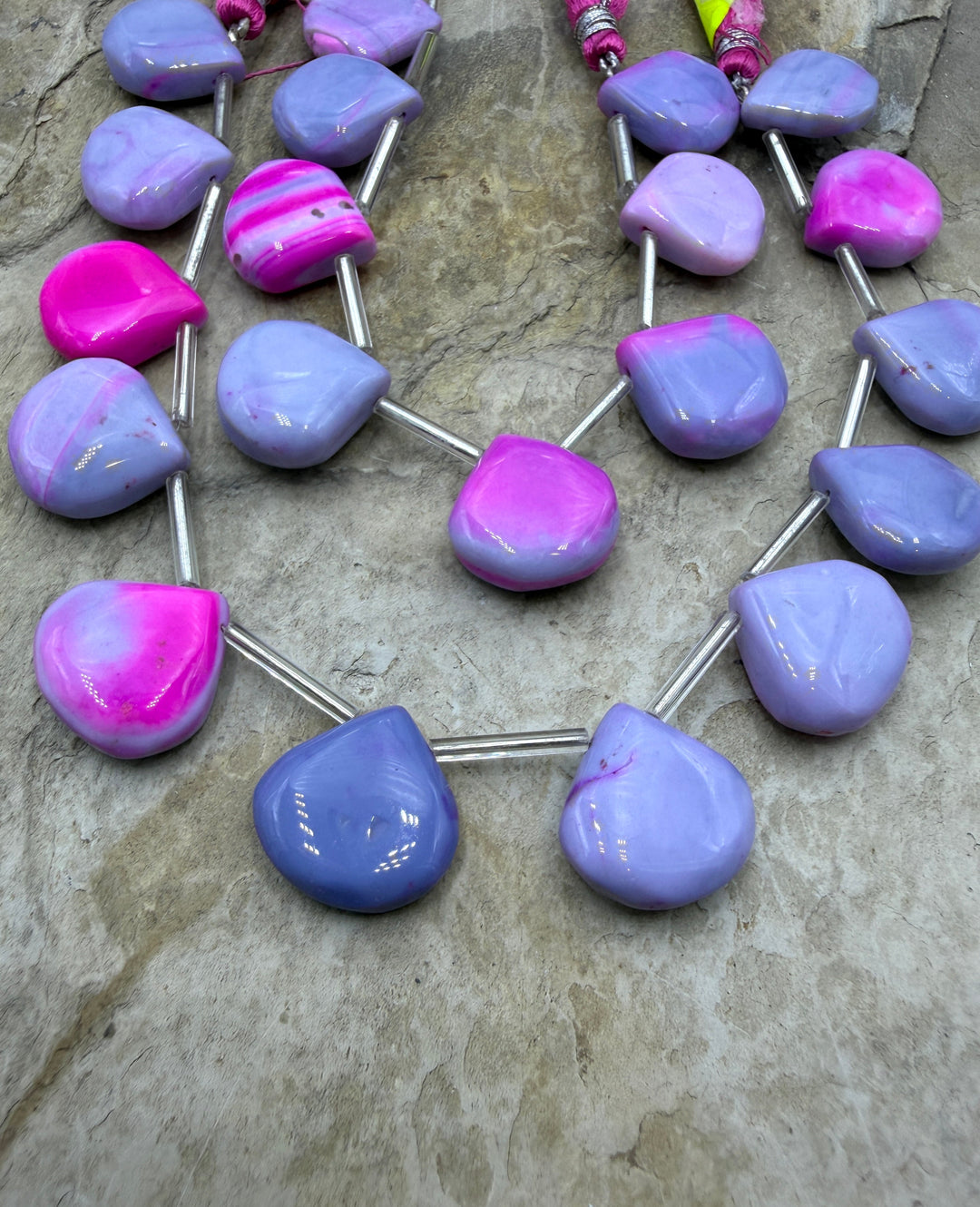 FRIDAY BARGAIN Closeout Cotton Candy Opal (Dyed) 16mm
