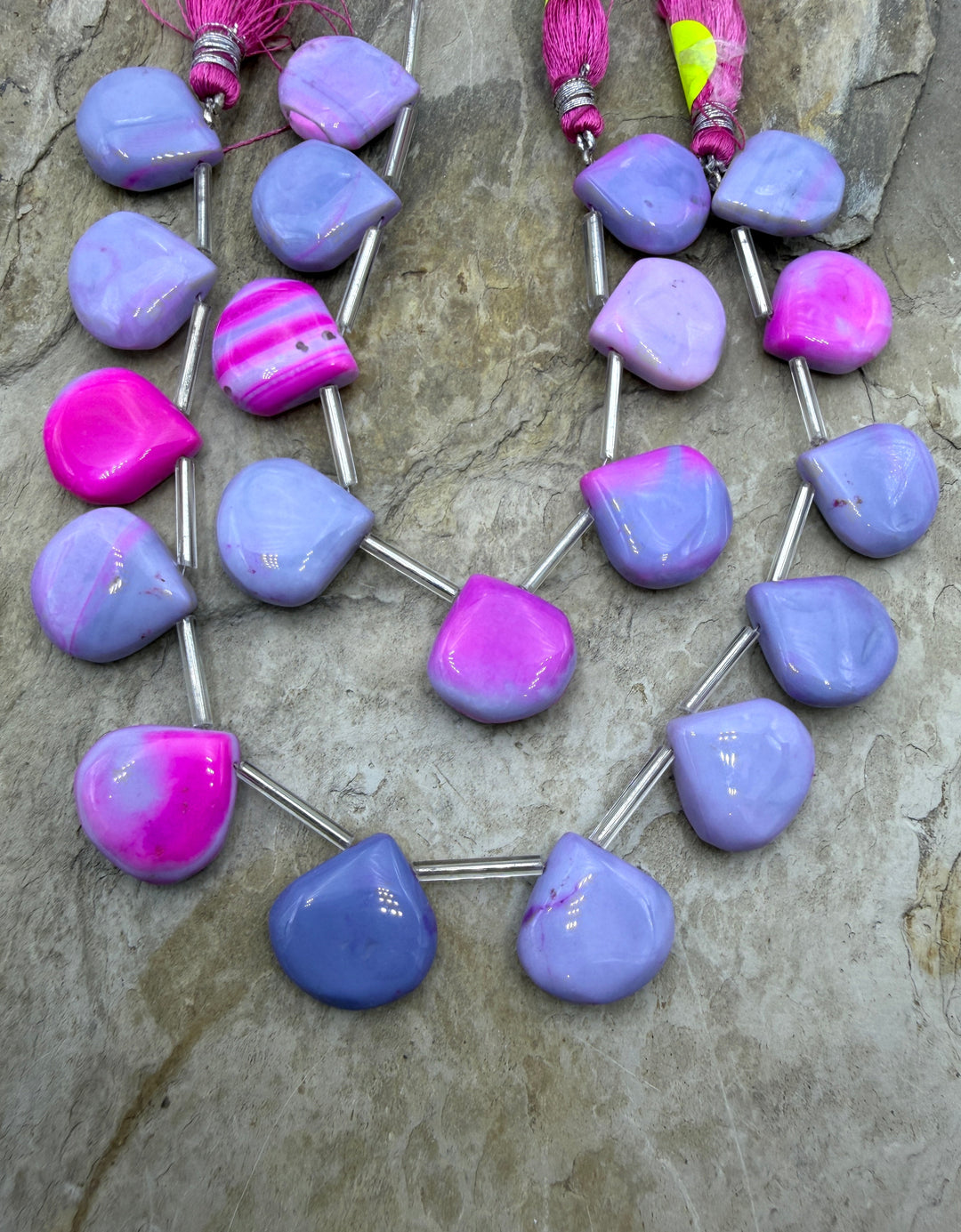 FRIDAY BARGAIN Closeout Cotton Candy Opal (Dyed) 16mm