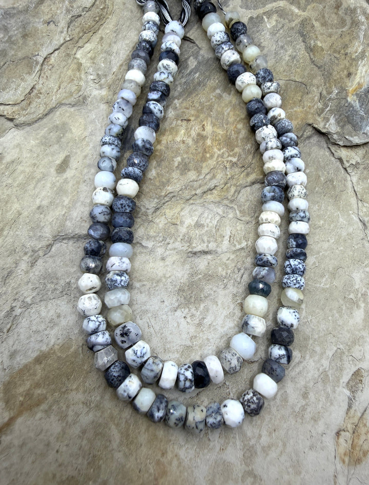 FRIDAY BARGAIN CLOSEOUT Dendritic Opal Faceted Rondelle