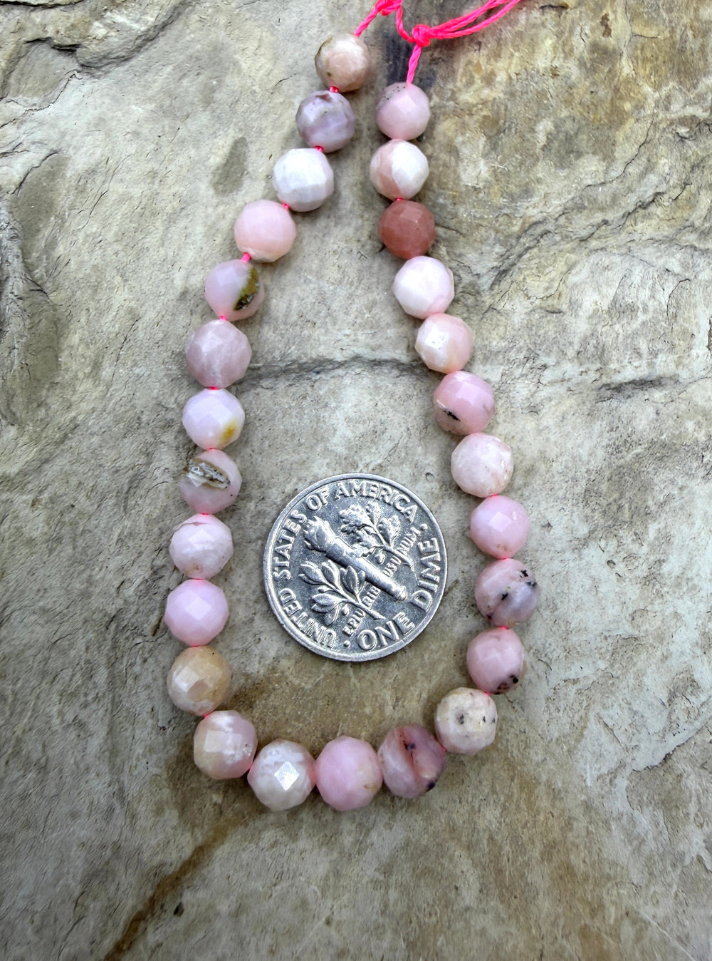 FRIDAY BARGAIN Closeout Peruvian Pink Opal 6mm Faceted