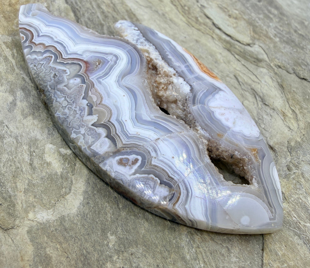 FRIDAY BARGAIN Crazy Lace Agate (Mexico) BIG Focal Pendant