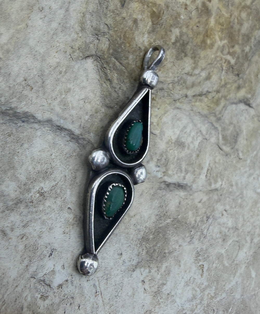 FRIDAY BARGAIN Estate Find Sterling Silver and Turquoise