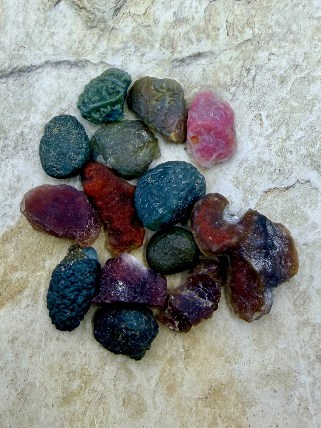 FRIDAY BARGAIN Gobi Desert Agate (Southeast Asia) LOT of 14