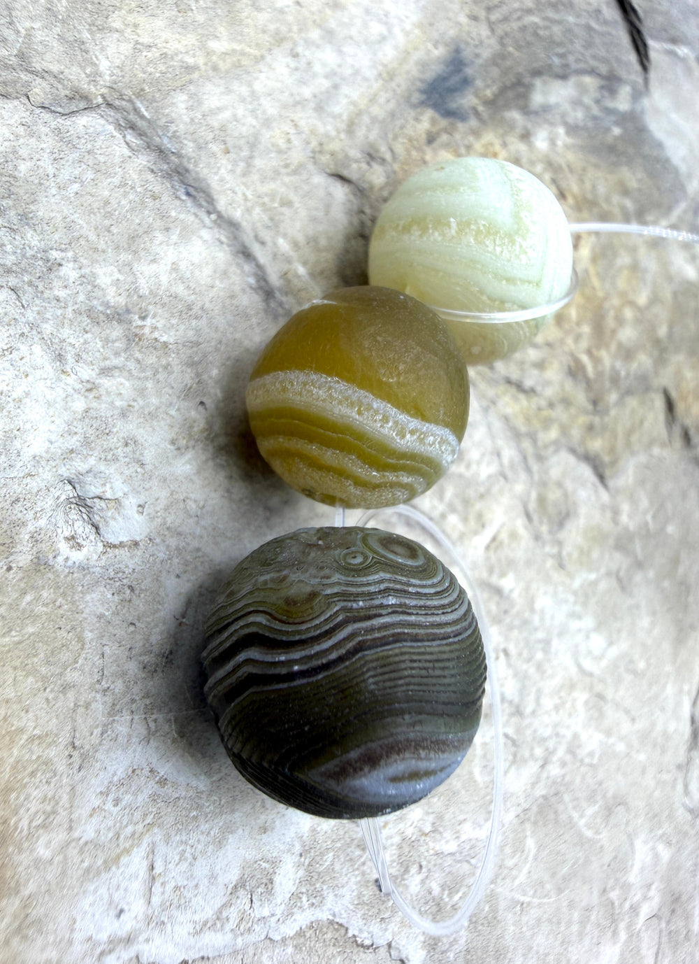 FRIDAY BARGAIN Gobi Dessert Agate (Color Enhanced) 3 BIG