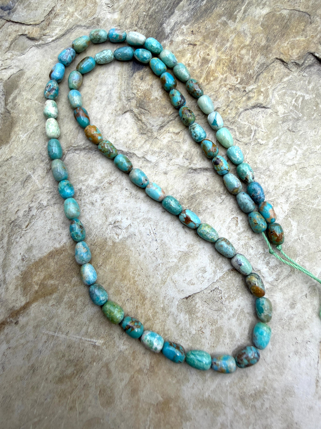 FRIDAY BARGAIN Hubei Turquoise (China) Rice Beads 4x6mm