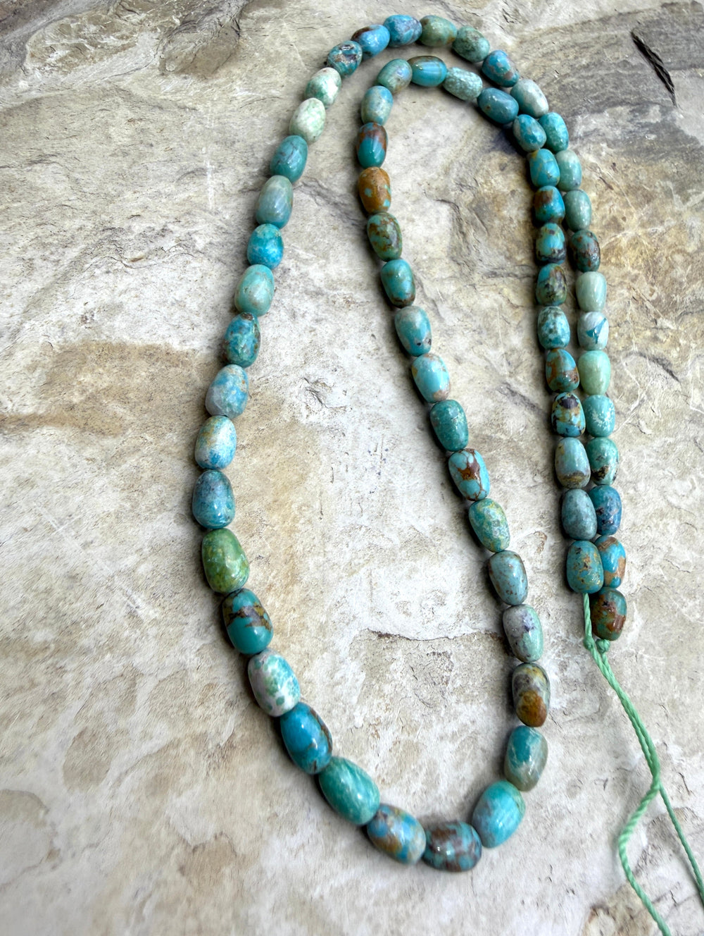 FRIDAY BARGAIN Hubei Turquoise (China) Rice Beads 4x6mm