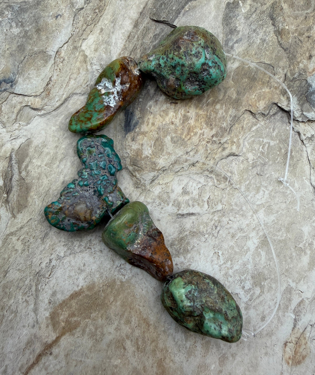 FRIDAY BARGAIN Kingman Turquoise (Arizona) BIG Funky Shaped
