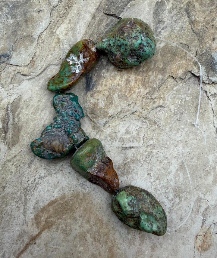 FRIDAY BARGAIN Kingman Turquoise (Arizona) BIG Funky Shaped