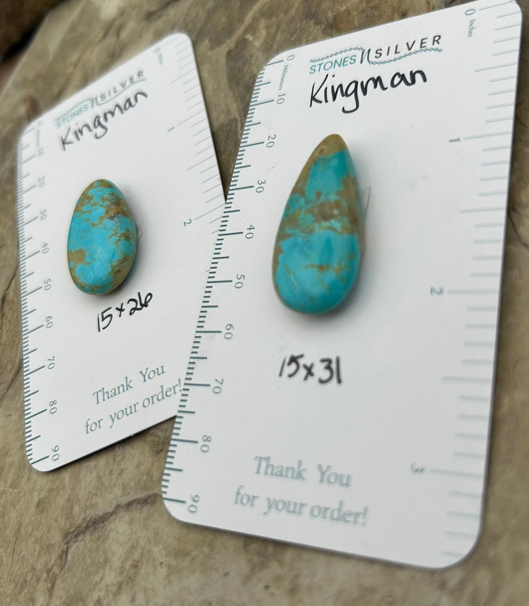 FRIDAY BARGAIN Kingman Turquoise (Arizona) Focal Pendant
