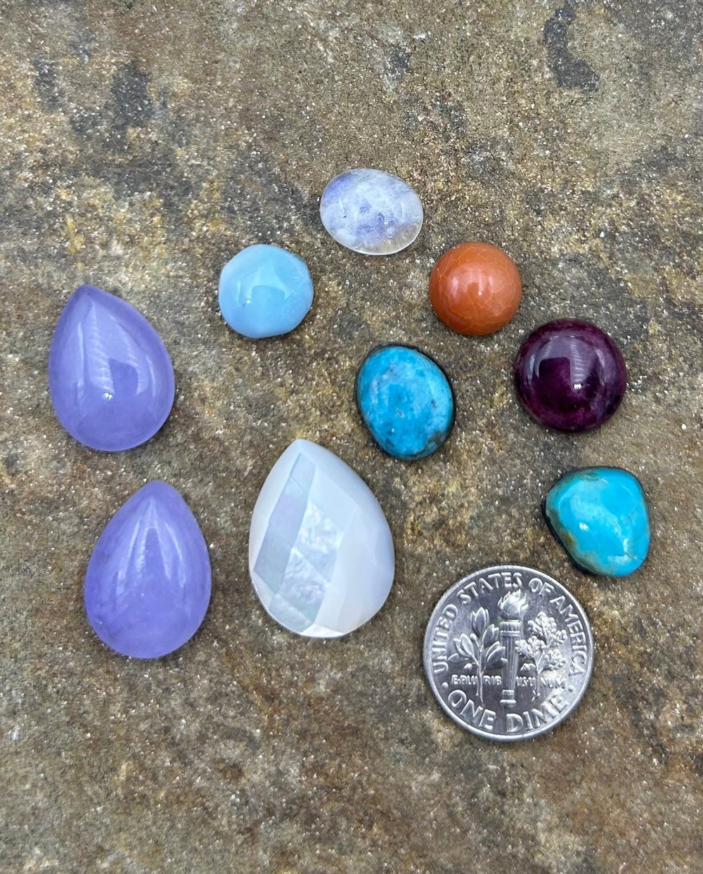 FRIDAY BARGAIN Kingman Turquoise Spiny Oyster Larimar