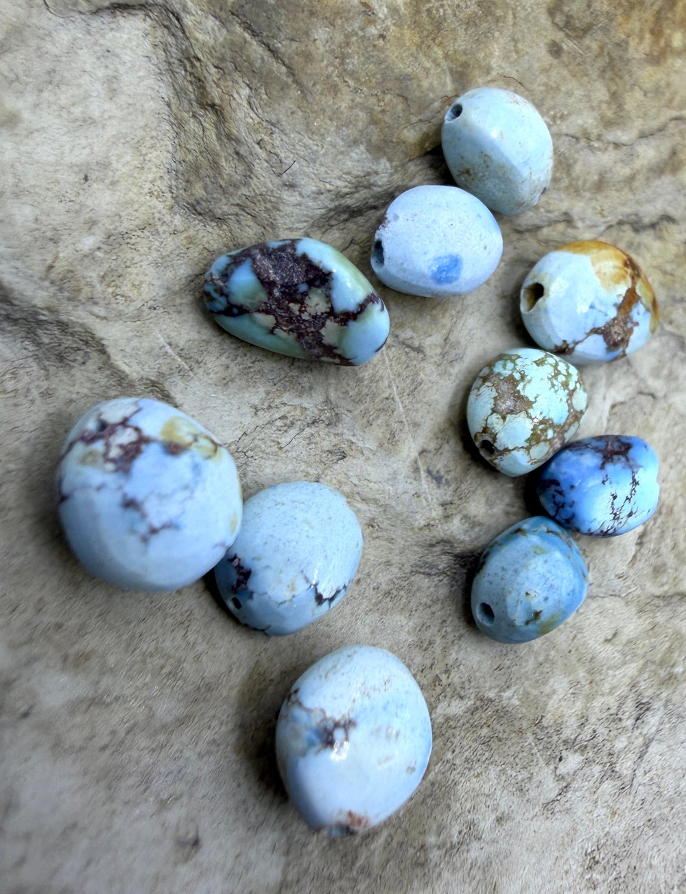 FRIDAY BARGAIN LOT OF 10 RARE Golden Hills Turquoise