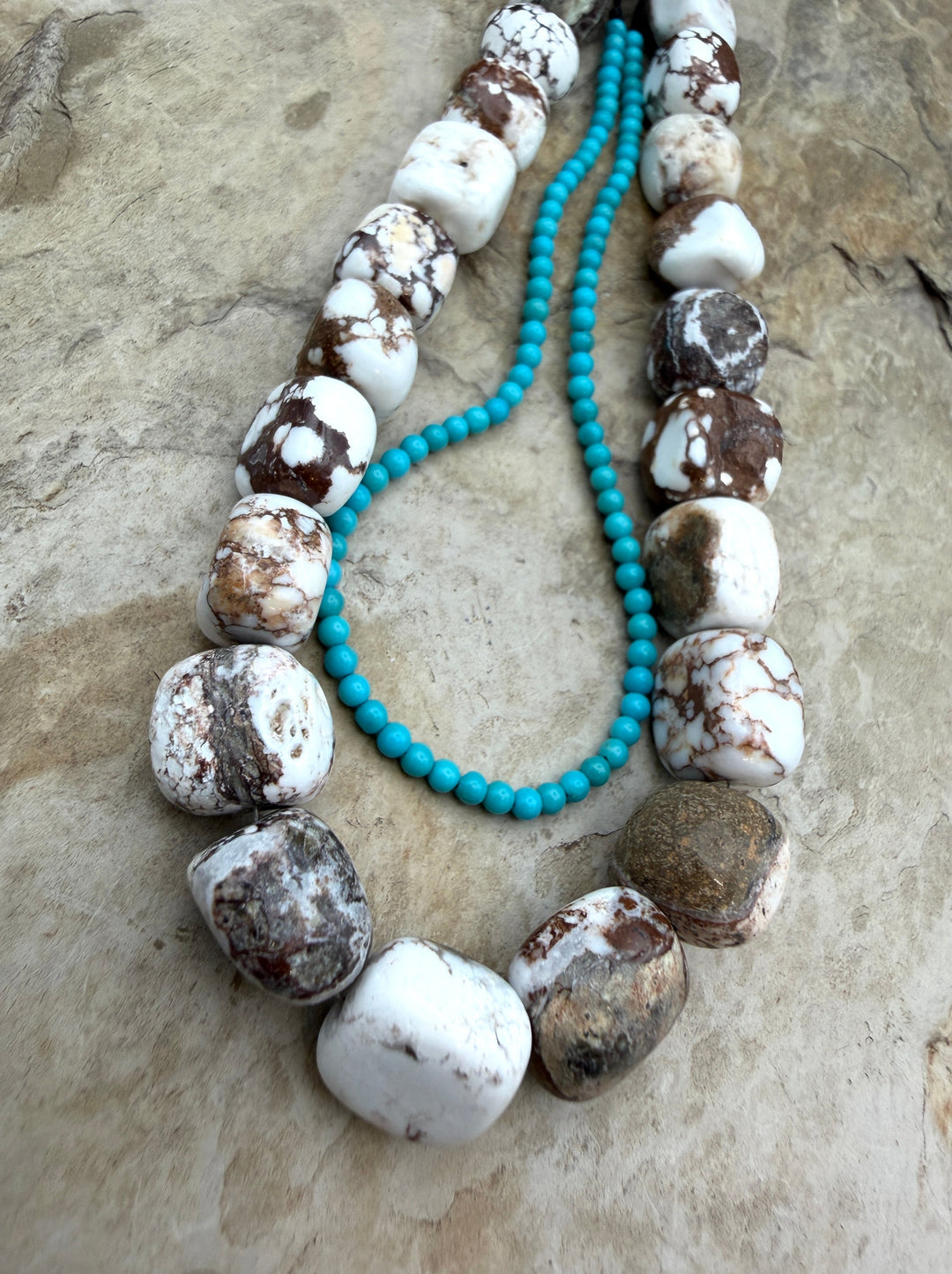 FRIDAY BARGAIN LOT of 2 Premium Beads Strands Wild Horse 10