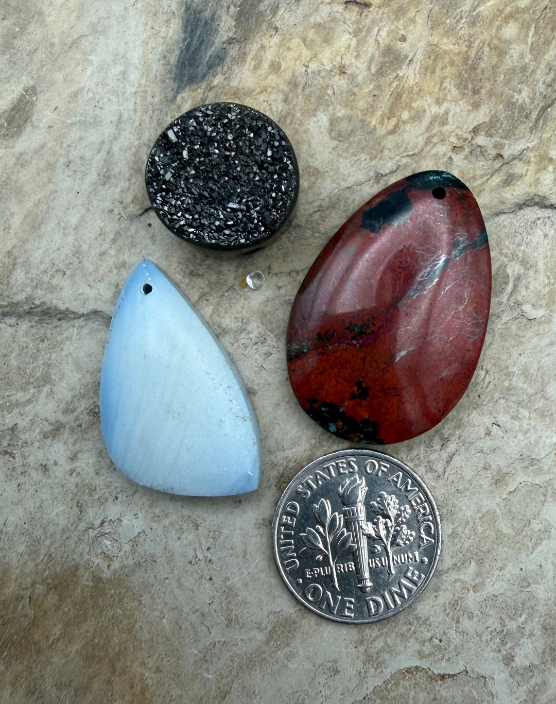 FRIDAY BARGAIN LOT of 3 Premium Focal Pendant Beads Somora