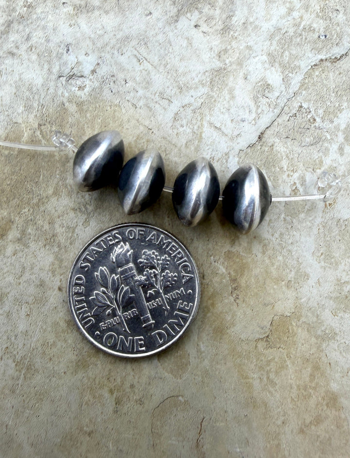 FRIDAY BARGAIN LOT OF 4 Navajo Style Pearls Sterling Silver
