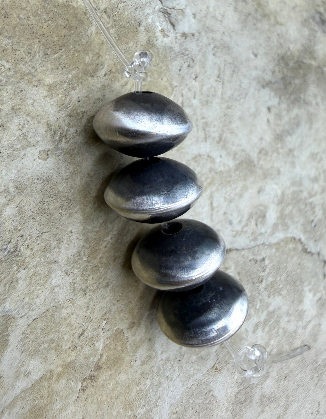 FRIDAY BARGAIN LOT OF 4 Navajo Style Pearls Sterling Silver