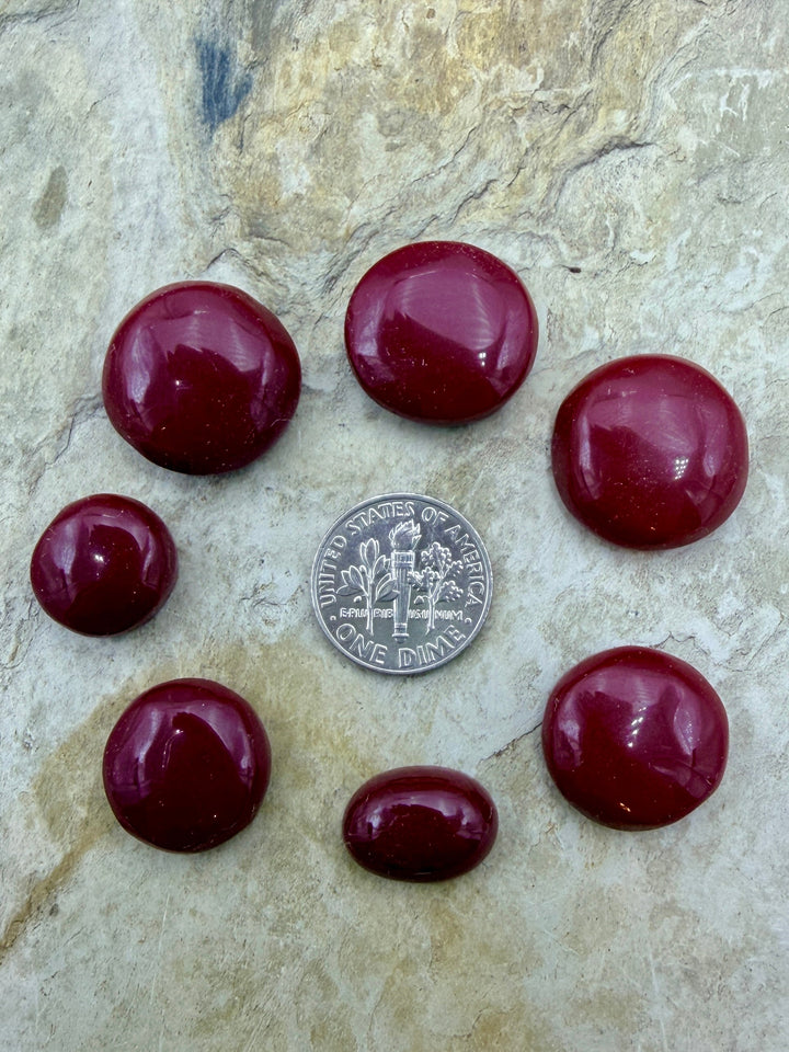FRIDAY BARGAIN LOT of 7 Rosarita Cabochons - Rosarita