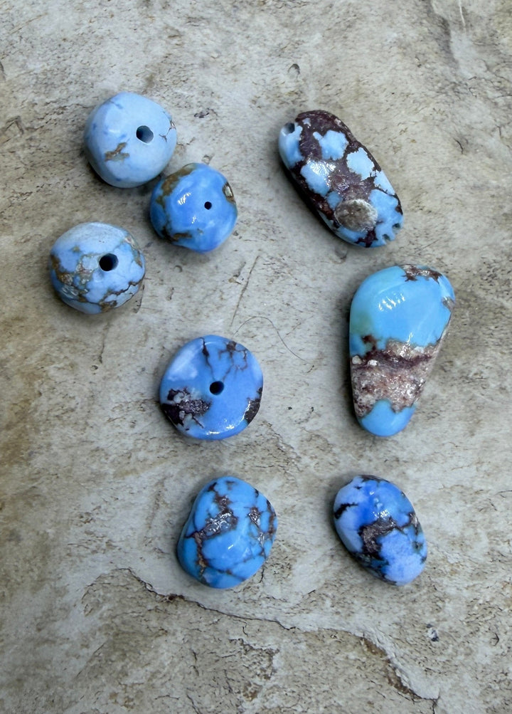FRIDAY BARGAIN LOT of 8 Loose Mixed Shape Golden Hills