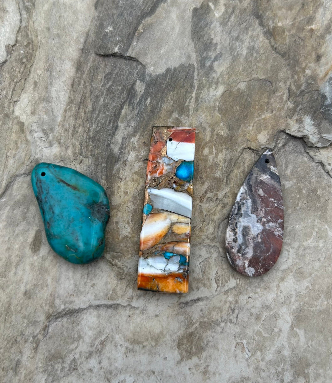 FRIDAY BARGAIN Lot of Mixed Focal Pendant Beads Spiny