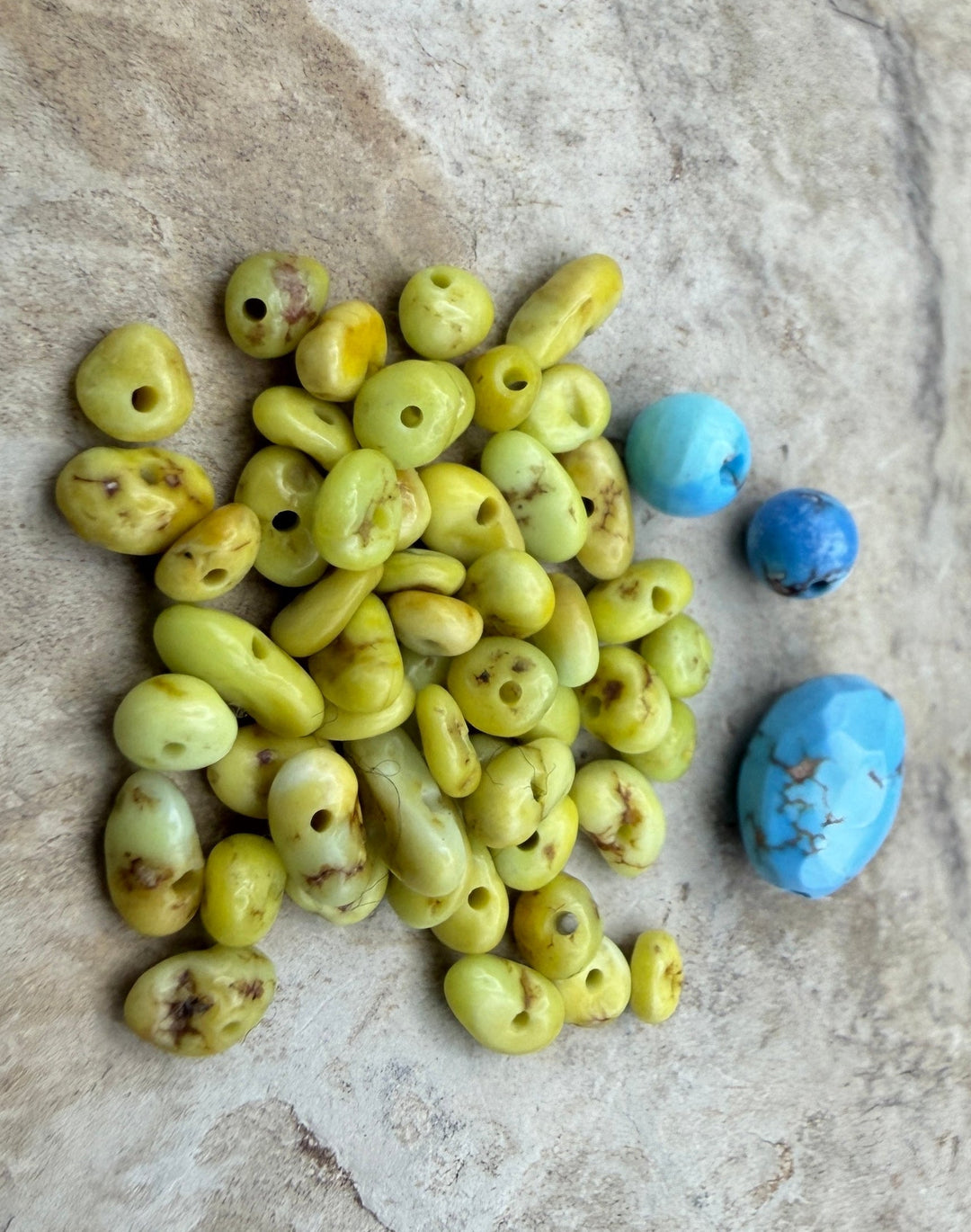 FRIDAY BARGAIN LOT of Premium Beads Golden Hills Turquoise