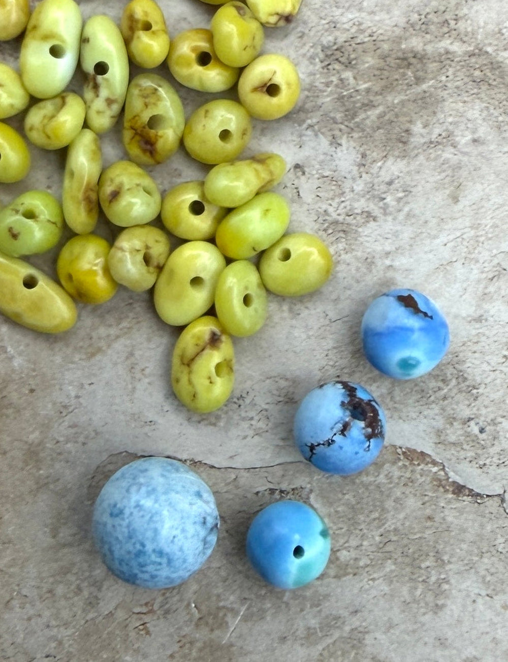 FRIDAY BARGAIN LOT of Premium Beads Golden Hills Turquoise