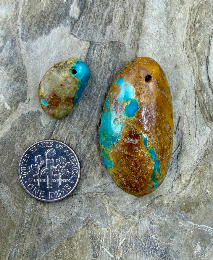 FRIDAY BARGAIN LOT of RARE Royston Turquoise (NV) Focal