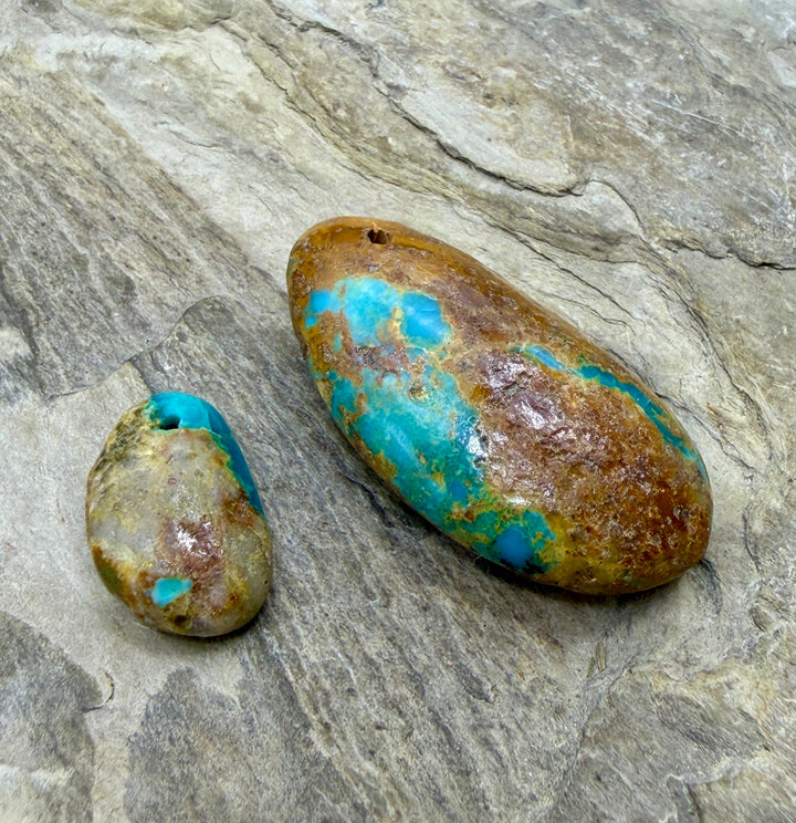FRIDAY BARGAIN LOT of RARE Royston Turquoise (NV) Focal