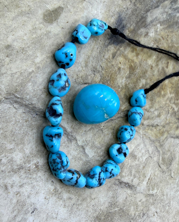 FRIDAY BARGAIN LOT of Sleeping Beauty Turquoise Beads