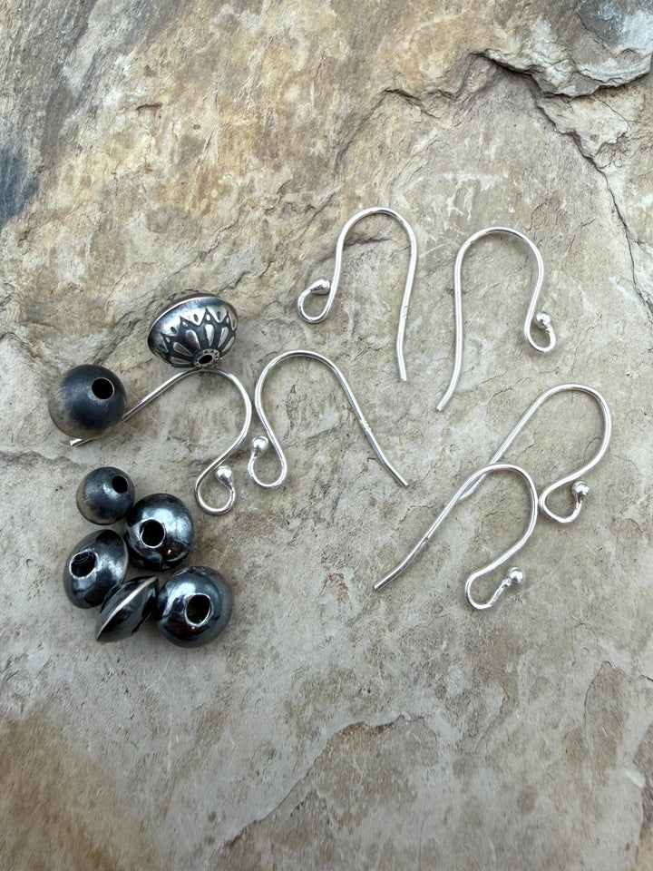 FRIDAY BARGAIN LOT of Sterling silver Beads and Findings