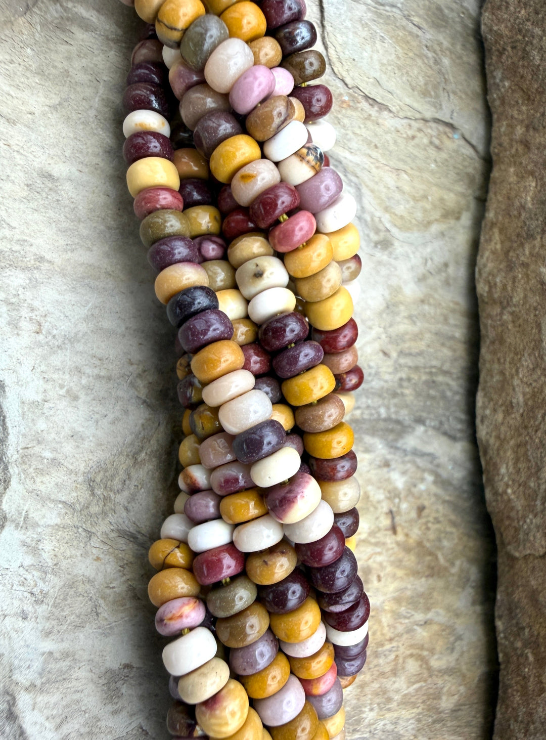 FRIDAY BARGAIN Mookaite (Australia) 4mm Smooth Rondelle