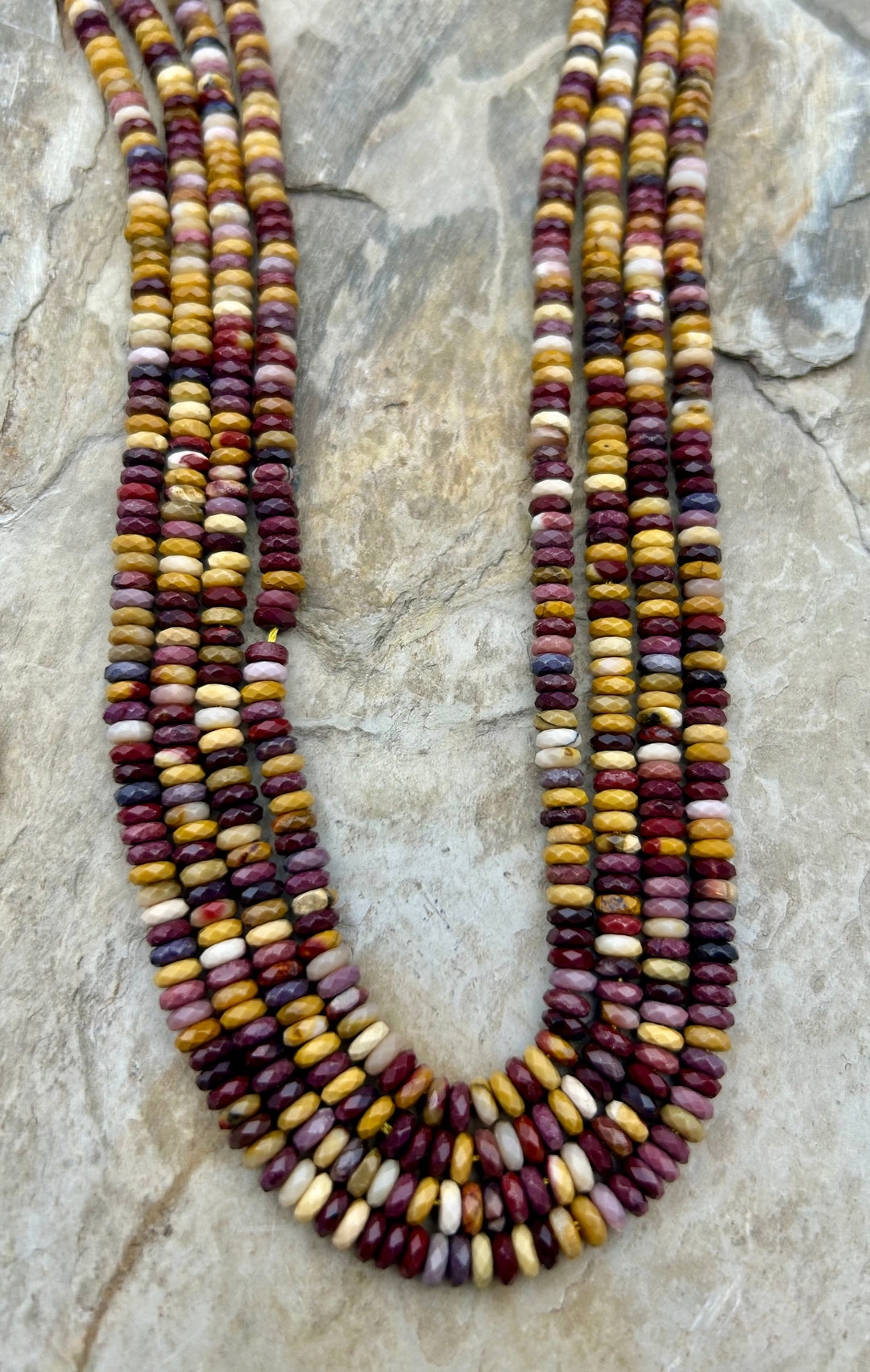 FRIDAY BARGAIN Mookaite (Australia) 5mm Faceted Rondelle
