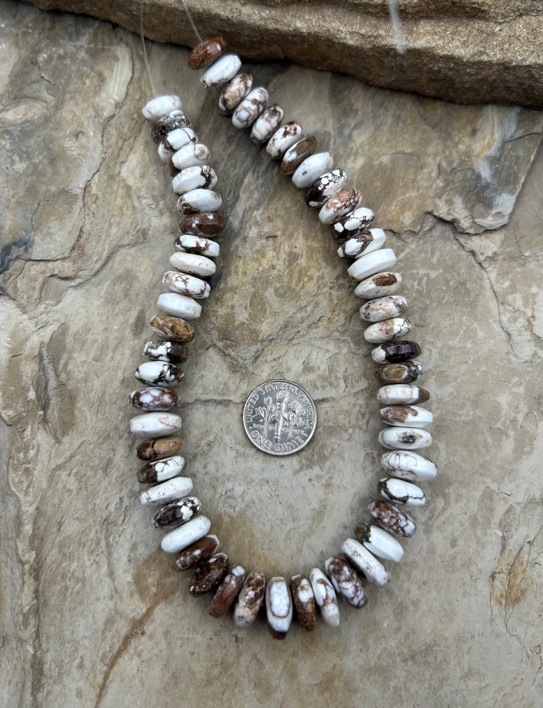 FRIDAY BARGAIN RARE Arizona Wild Horse Saucer Beads 12mm 12