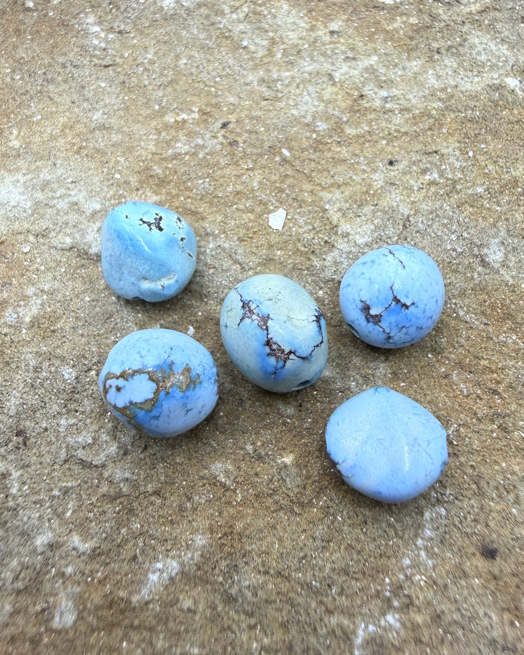 FRIDAY BARGAIN RARE Golden Hills Turquoise (Kazakhstan) LOT