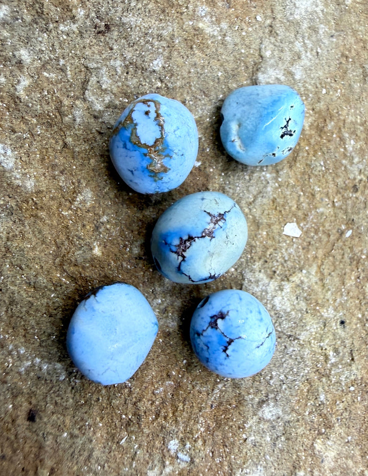 FRIDAY BARGAIN RARE Golden Hills Turquoise (Kazakhstan) LOT