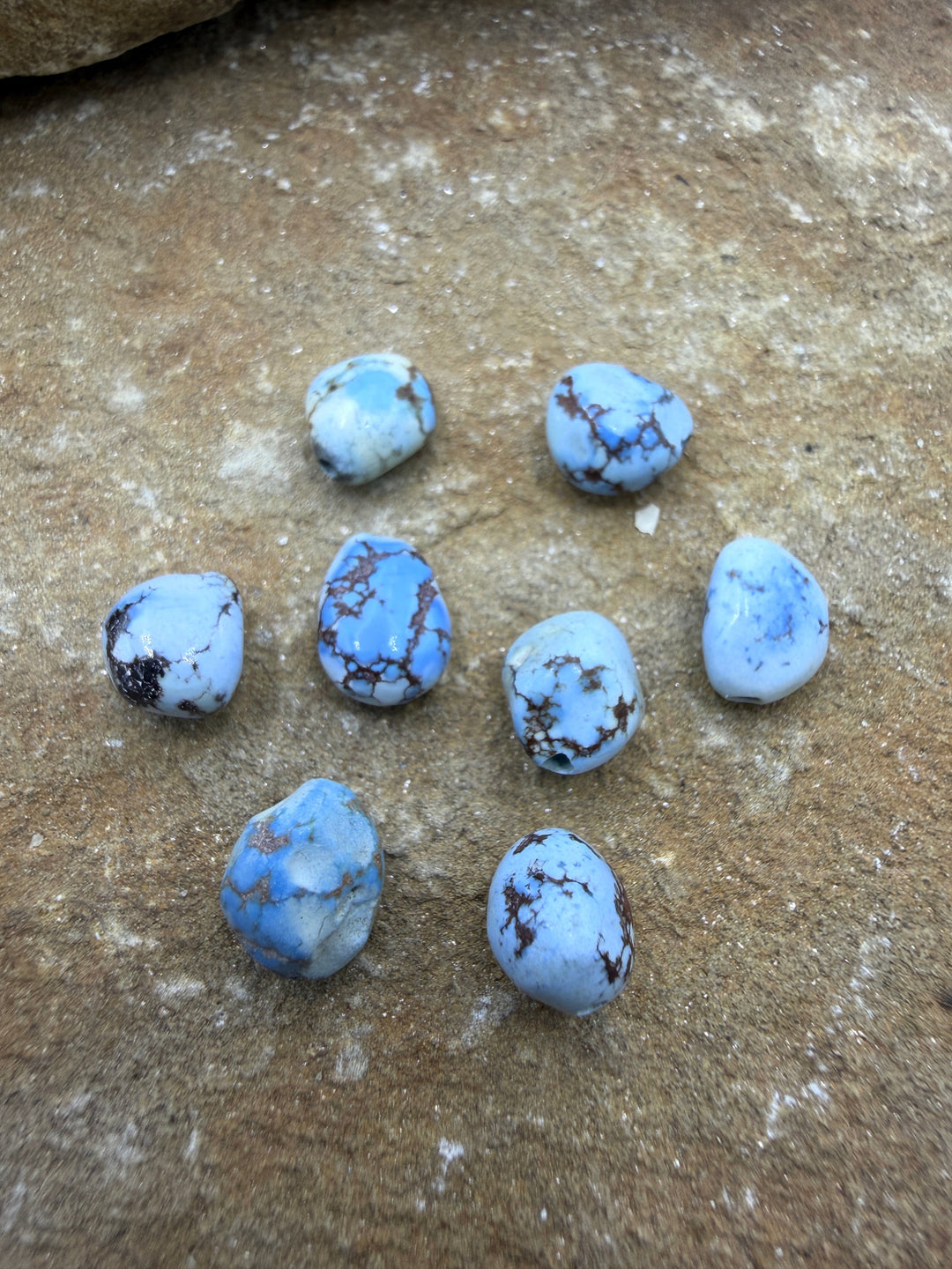 FRIDAY BARGAIN RARE Golden Hills Turquoise (Kazakhstan) LOT