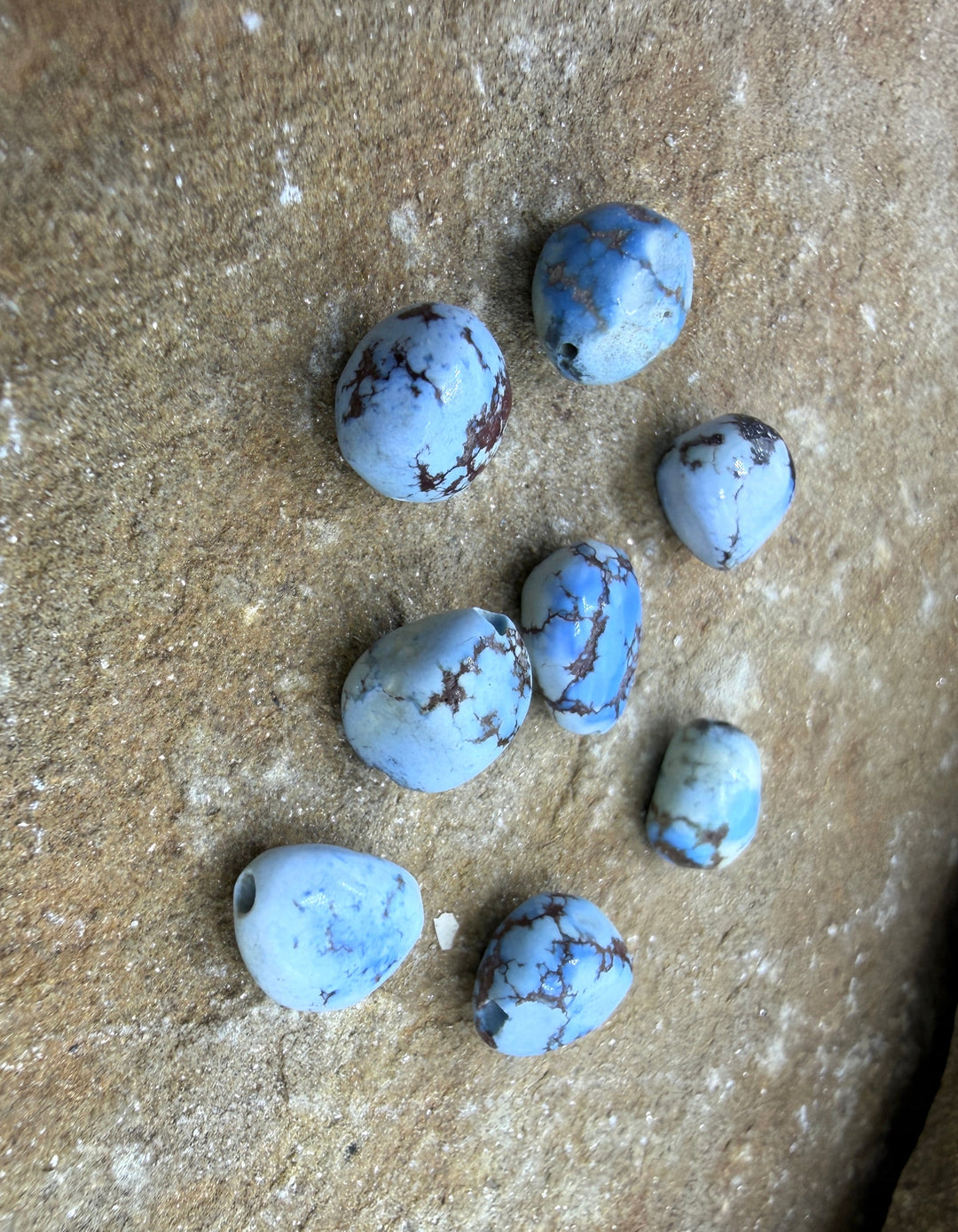 FRIDAY BARGAIN RARE Golden Hills Turquoise (Kazakhstan) LOT