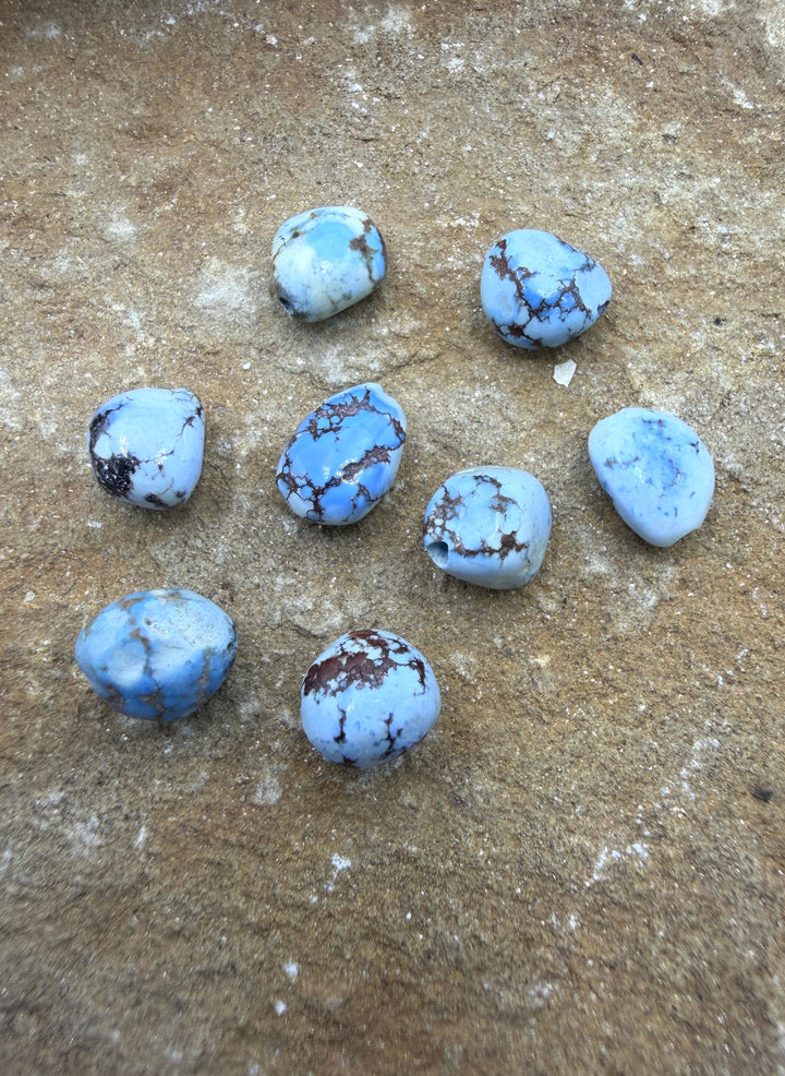 FRIDAY BARGAIN RARE Golden Hills Turquoise (Kazakhstan) LOT