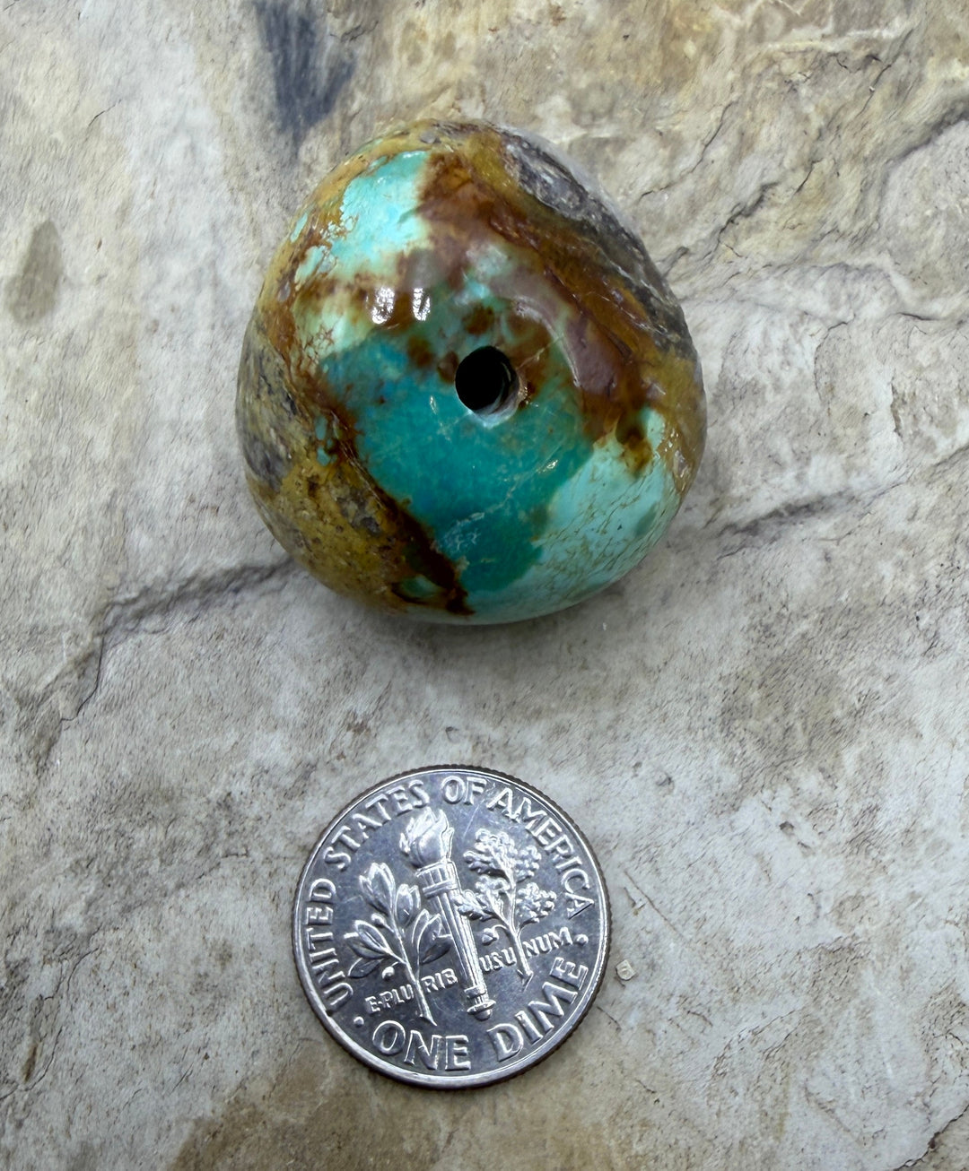 FRIDAY BARGAIN RARE Green Royston Turquoise (NV) BIG Large