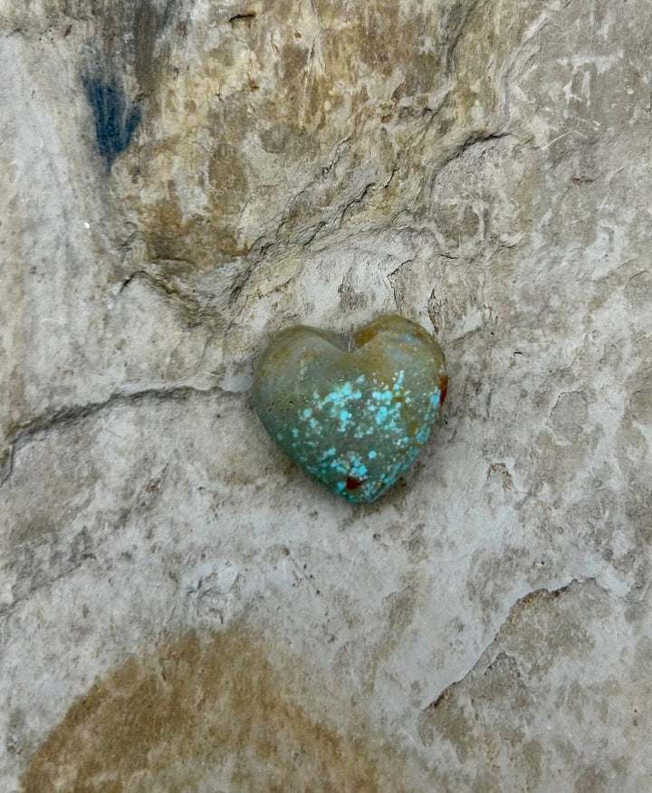 FRIDAY BARGAIN RARE Number 8 Turquoise (Nevada) Heart