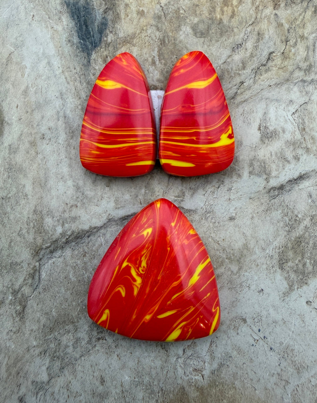 FRIDAY BARGAIN Rosarita 3 Piece Cabochon Set - Rosarita